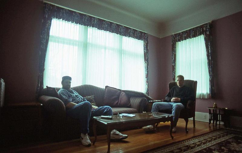 1994-05 Me and Kevin YVR the Big House.jpg